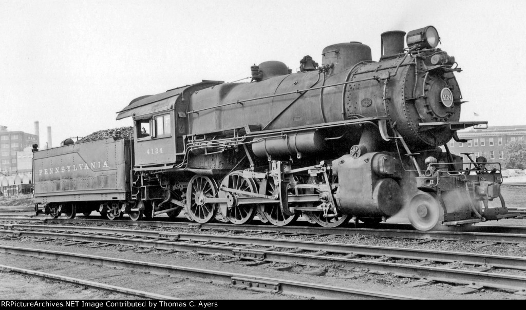 PRR 4124, H-9S, 1956